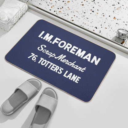 Totter's Lane (Clean)  Dirt-Trapping Bath Mat