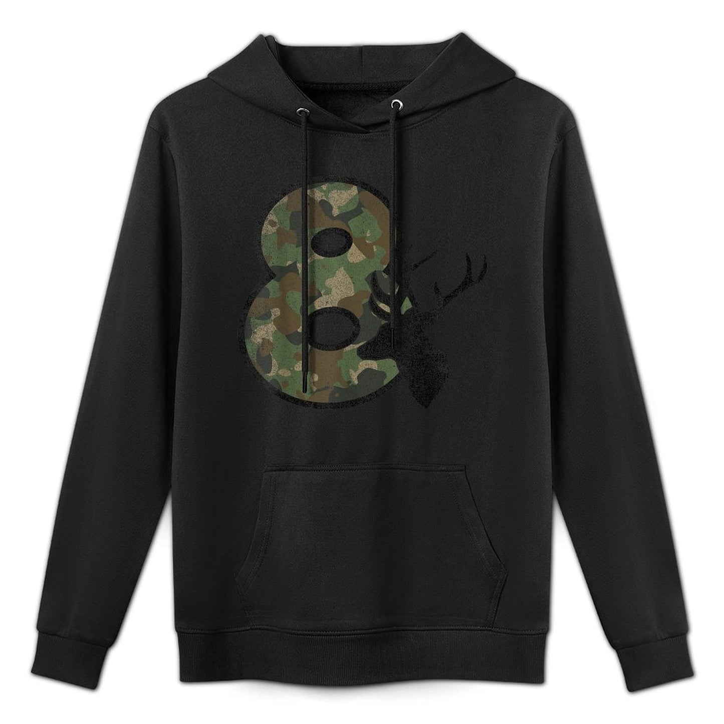 Country Boys Camo 8 Eight Year Old Birthday Deer Hunter Casual Wear Hoodie