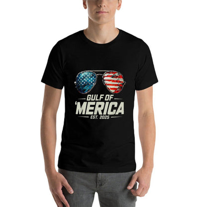 Retro Sunglasses Funny Gulf Of USA America 2025 Sunglasses  Soft T-Shirt