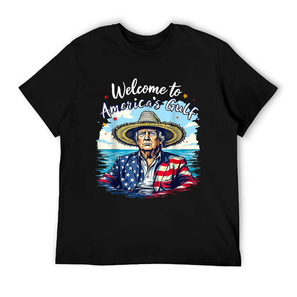 Gulf Of Us America Welcome To America&#39;s Gulf, Gulf America Vintage-inspired T-Shirt