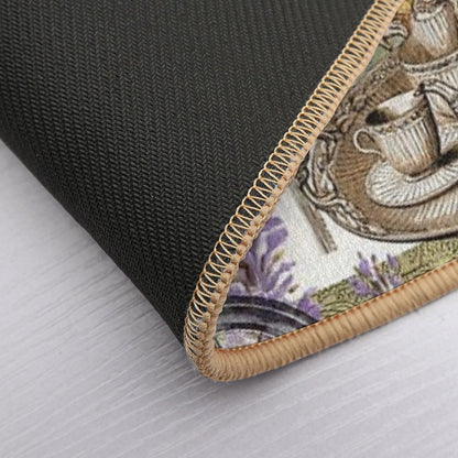 Alice in Wonderland Tea Party  Non-Slip Bath Mat