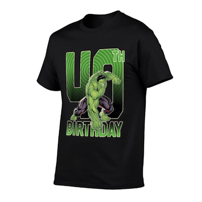 Marvel Hulk Smash 40th Birthday Graphic  Classic T-Shirt