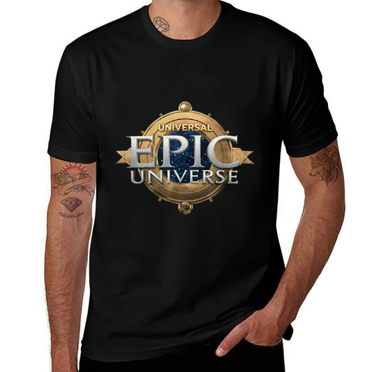 Universal Epic Universe Logo  Trendy Pattern T-Shirt