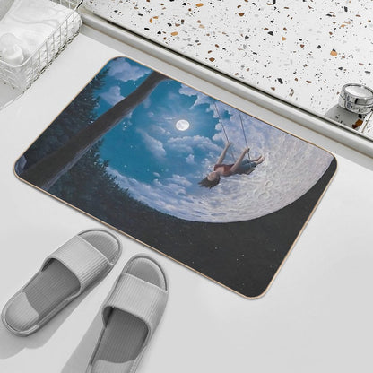 Rob Gonsalves Art  Easy Maintenance Bath Mat
