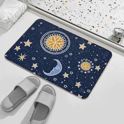 Interstellar  Easy Maintenance Bath Mat