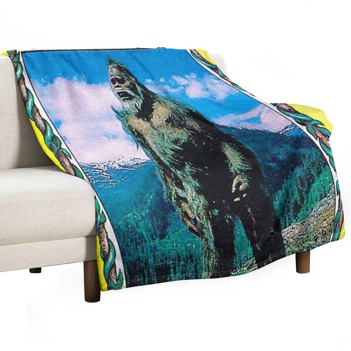 Call of The Wild - Harry And The Hendersons Easy Care Throw Blanket