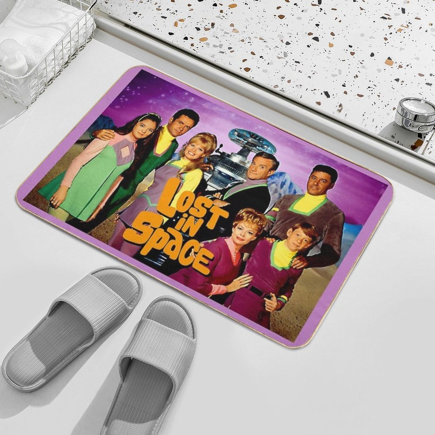 Retro TV Serie  Odorless Bath Mat
