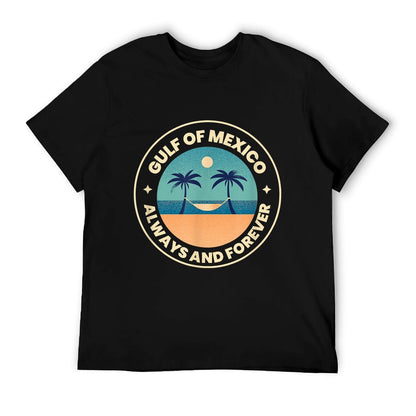 Gulf of USA America Gulf Of Mexico Retro Throwback Design Tagless Design T-Shirt