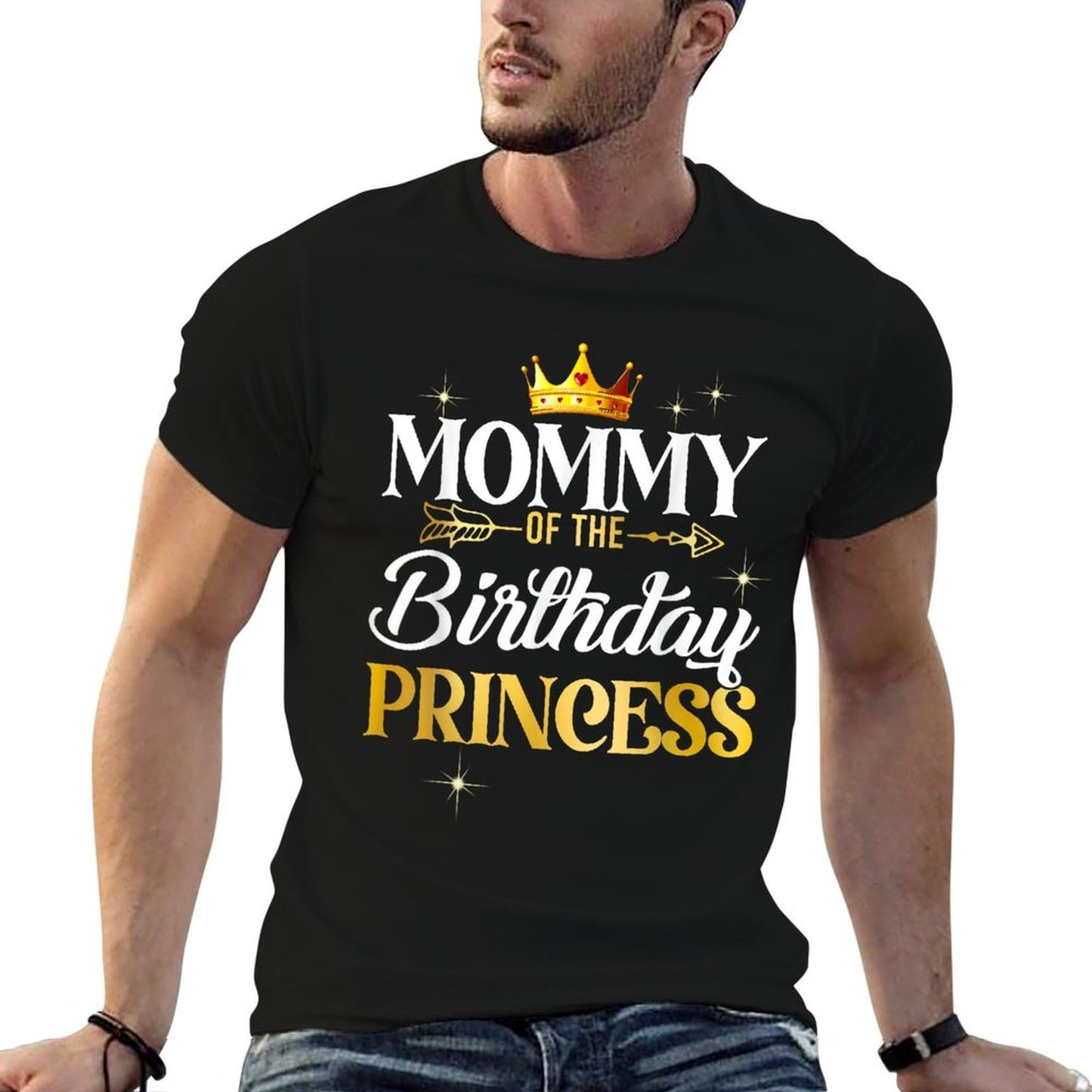 Mommy Of The Birthday Princess Girl Party Matching Family  Quick-drying T-Shirt