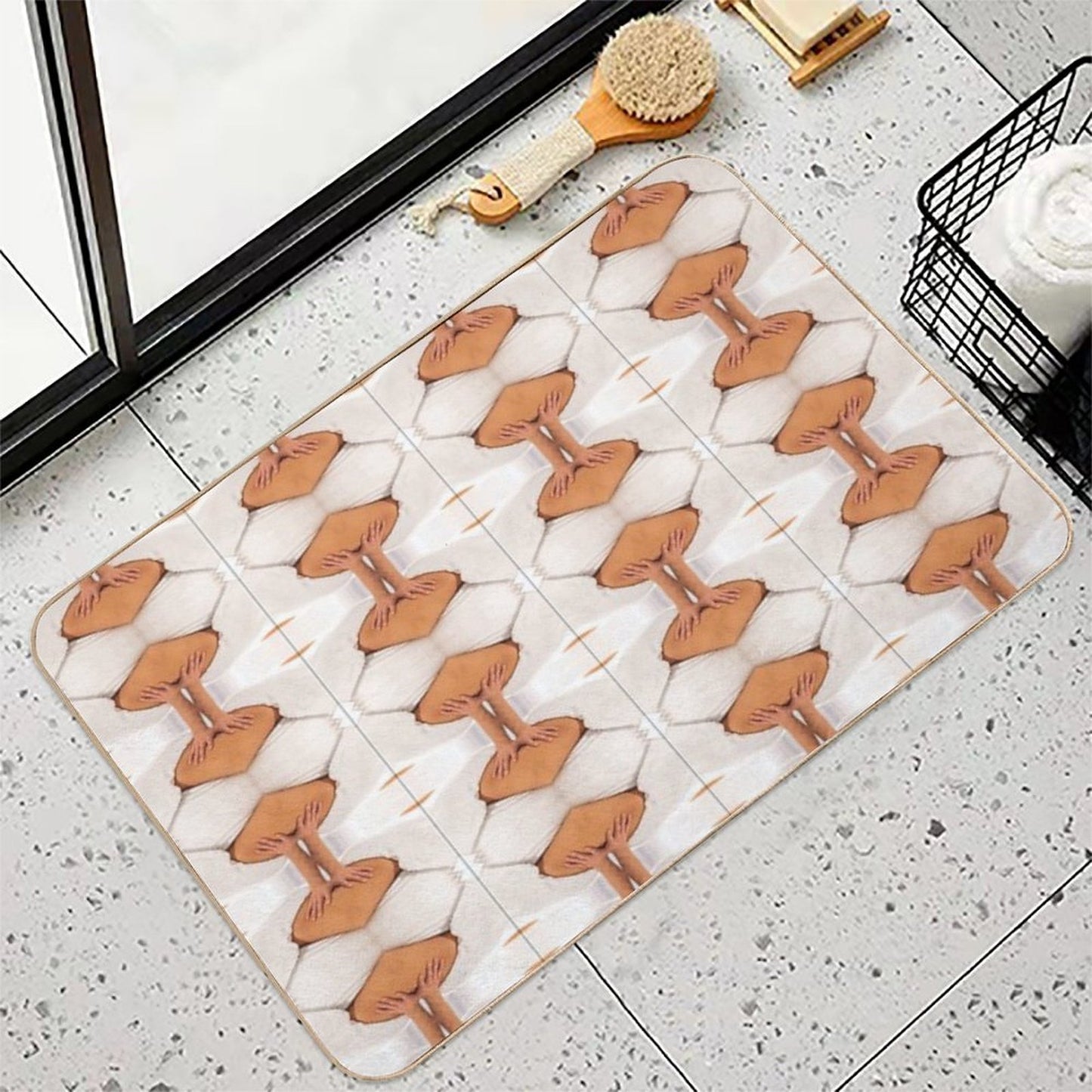 FUNNY AND EFFECTIVE LICENCED MASSAGE THERAPIST.  Absorbent Bath Mat