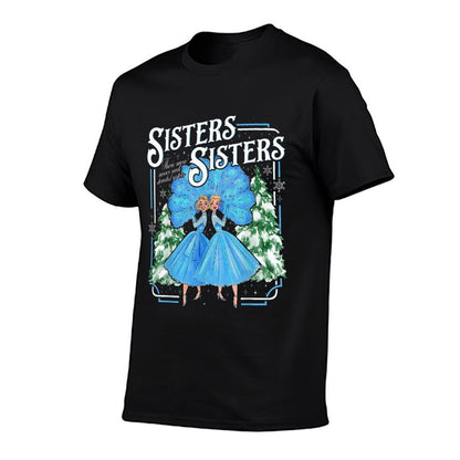 Sisters White Xmas Merry Christmas Snowflake Pajamas Holiday  Durable T-Shirt