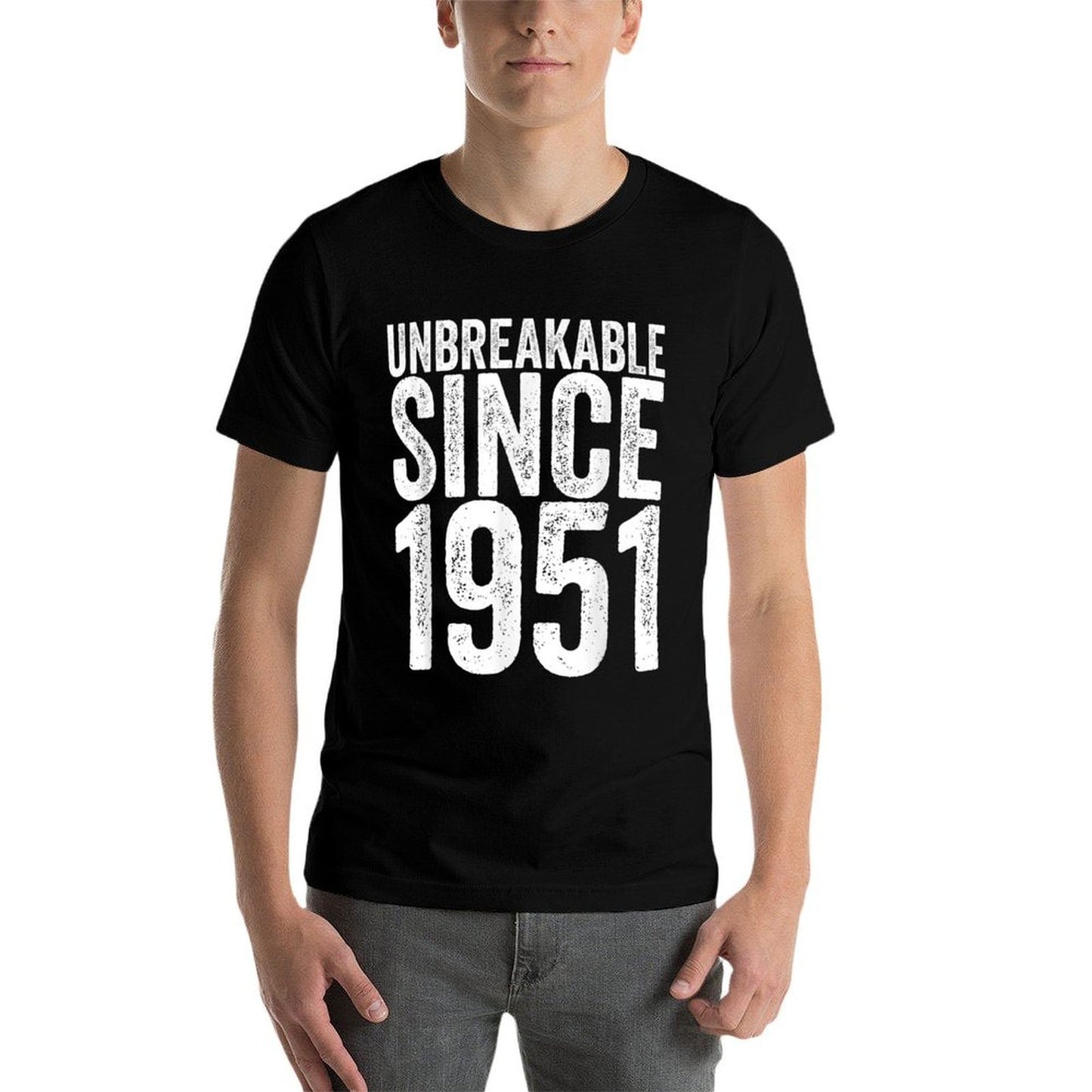 70 Years Old 1951 Funny 70th Birthday  Cotton T-Shirt