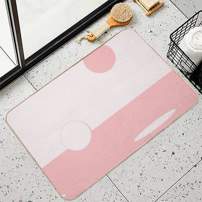 Circles 2  Rapid-Drying Bath Mat