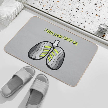 I Need Some Fresh Air  Anti-Trip Bath Mat