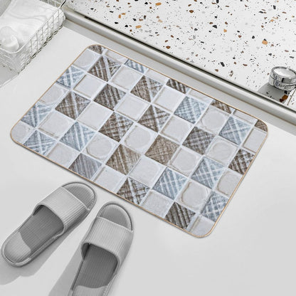 Tile Pattern  Toxin-Free Bath Mat