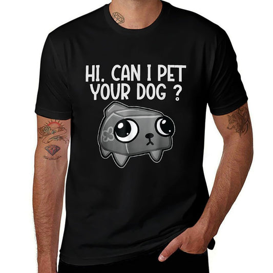 Dandy's World Pebble  Can I Pet Your Dog Dandy's World Versatile T-Shirt