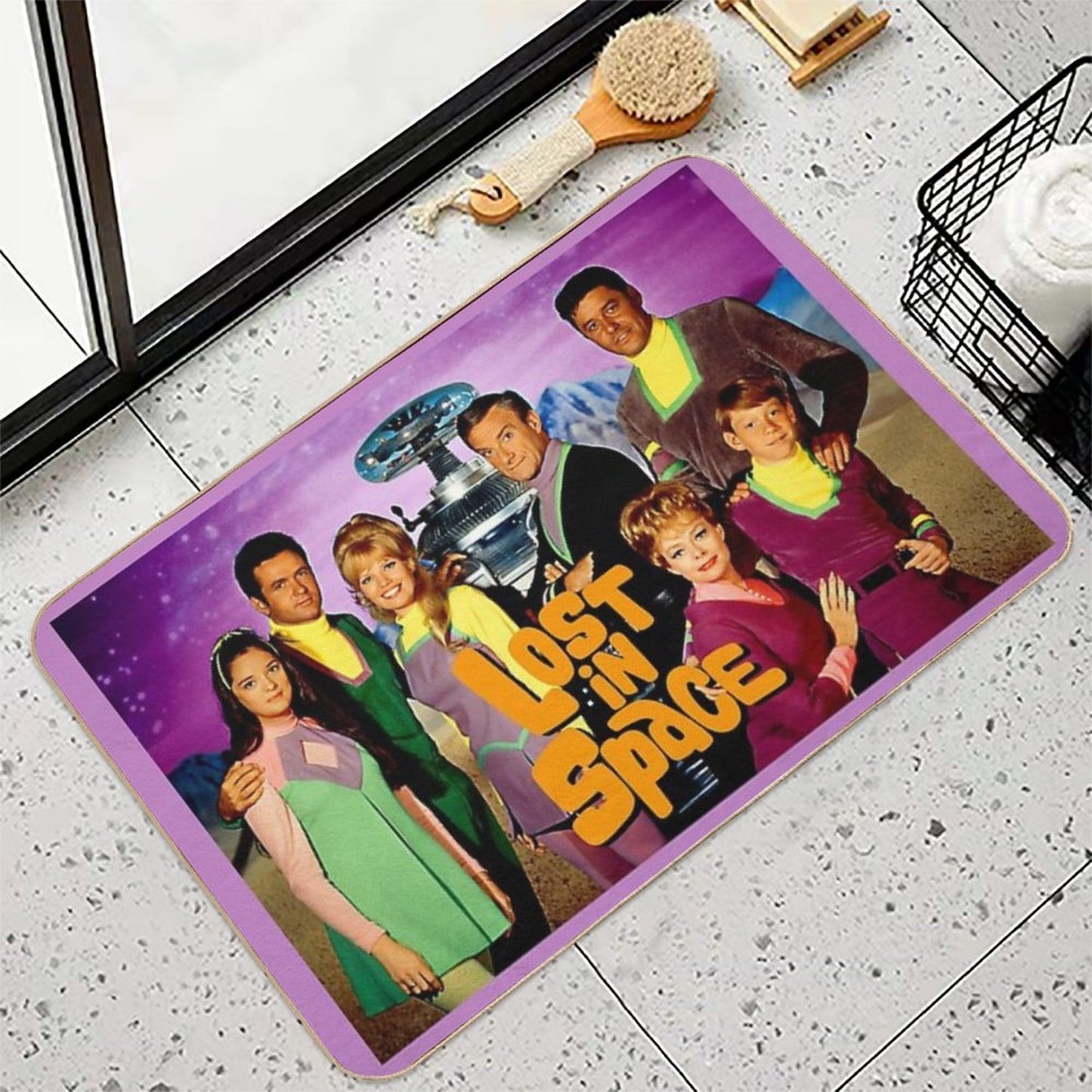 Retro TV Serie  Odorless Bath Mat