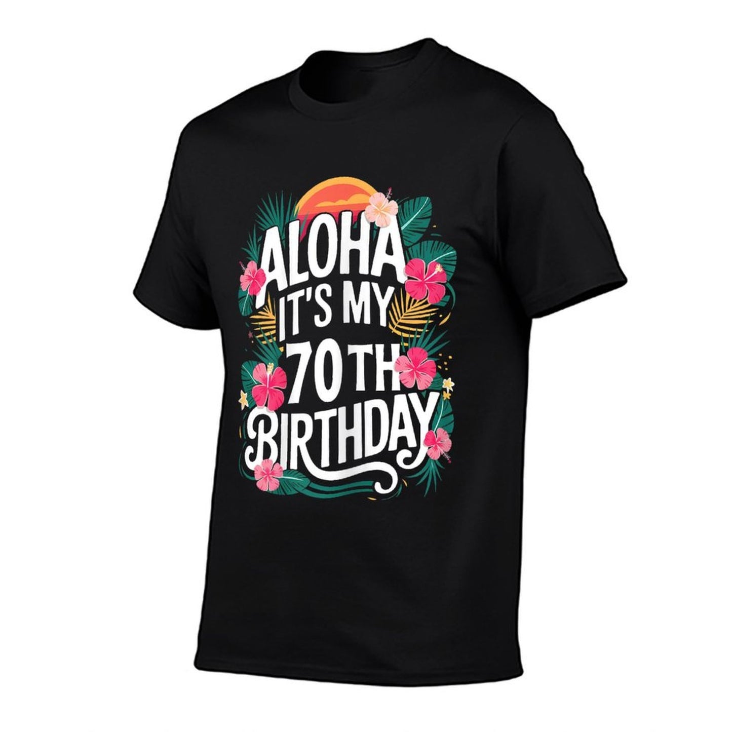 Hawaii Aloha 70th Birthday Hawaiian Women 70 Year Old Comfortable T-Shirt