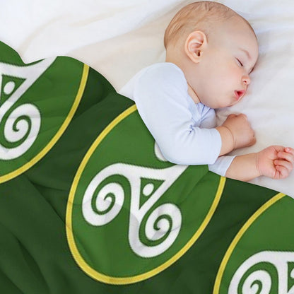 Civilizations Emblems - Celts Travel-friendly Throw Blanket