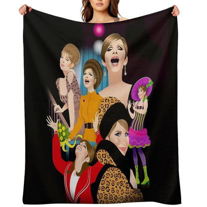 Funny Shrink-resistant Throw Blanket