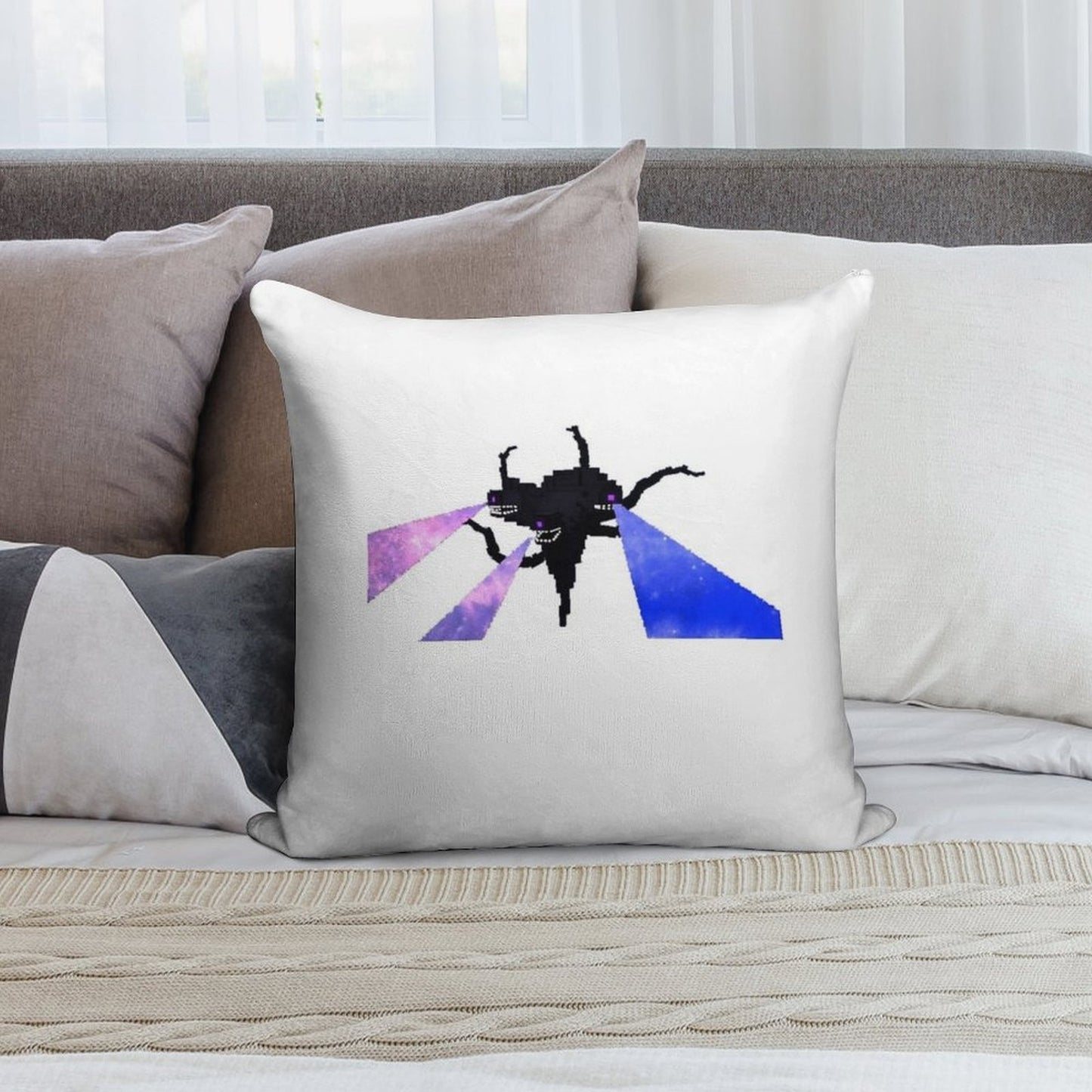 Galaxy Wither Storm Soft Style Accent Throw Pillow