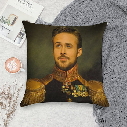 Ryan Gosling Soft Fade-Resistant Throw Pillow