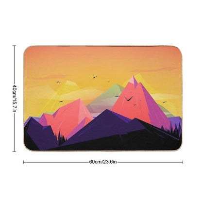 Oh The Mountains  High-Traffic Bath Mat