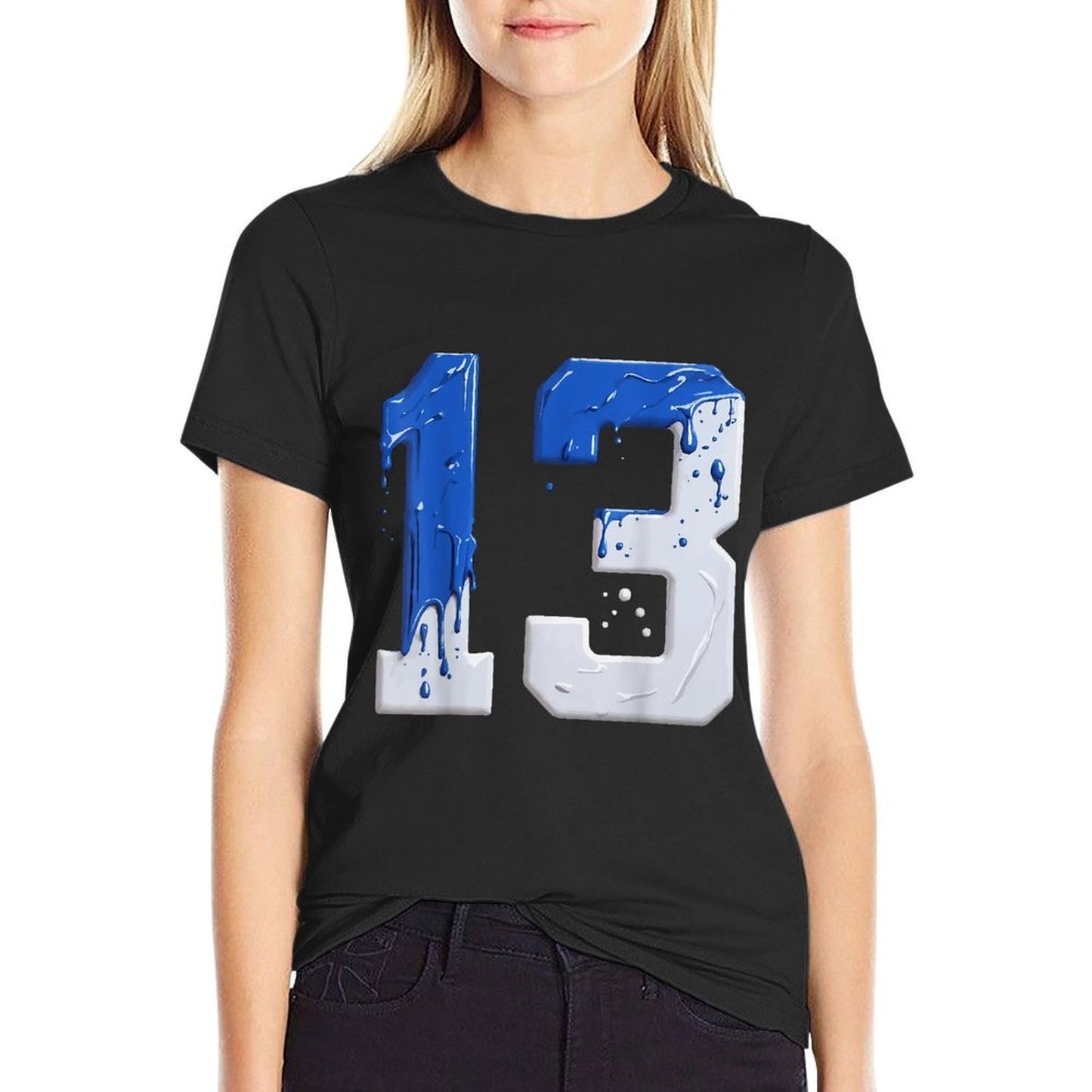 NUMBER 13 YEARS OLD 13TH BIRTHDAY  Cotton T-Shirt