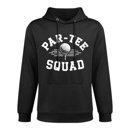 Par-Tee Squad Funny Golf Lovers Team Shape Retention Hoodie