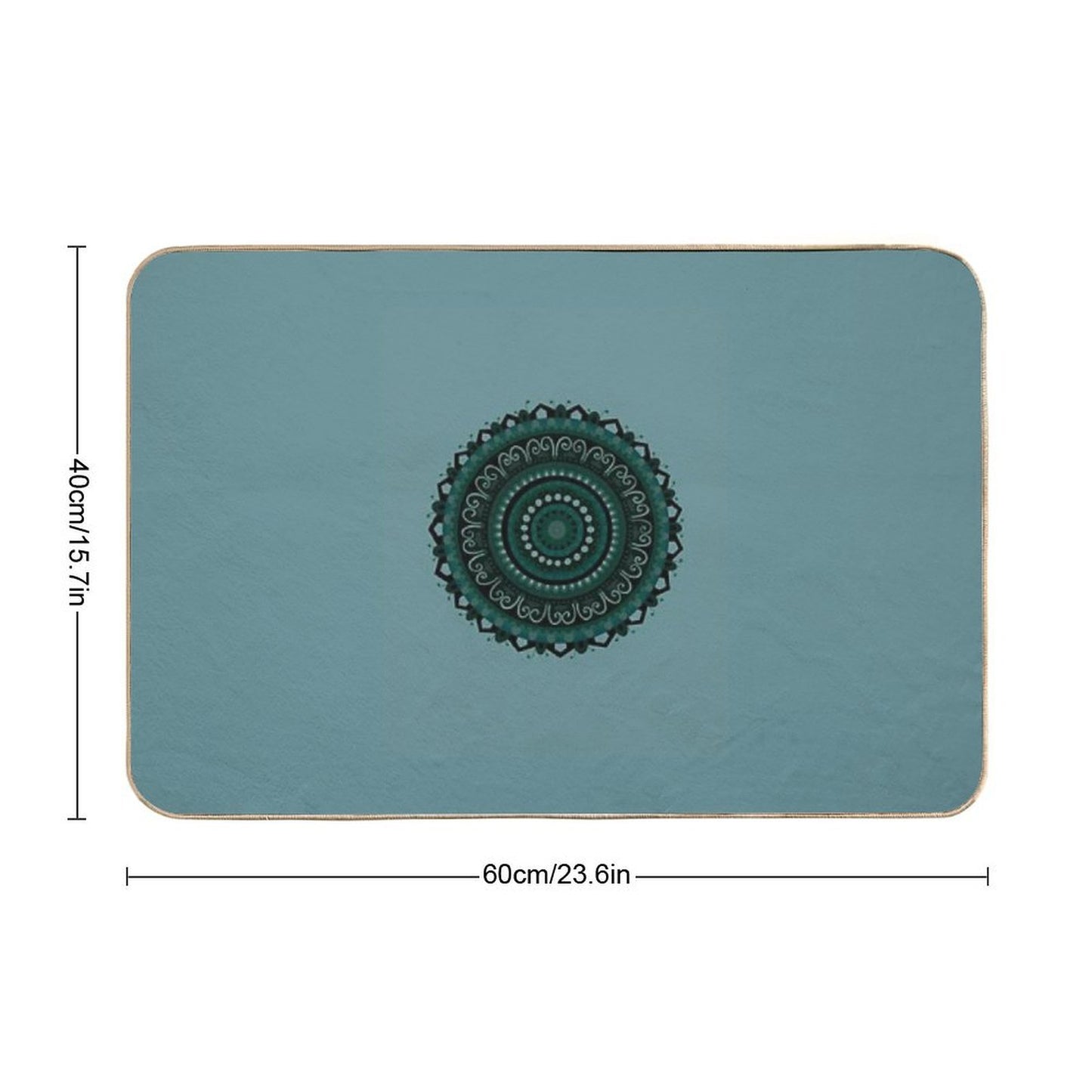 Mandala Art  High-Traffic Bath Mat