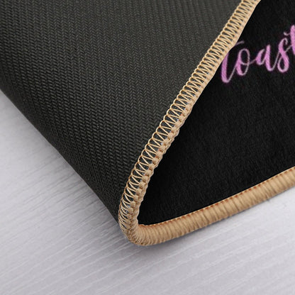 Live Laugh Toaster Bath  Pet-Safe Bath Mat