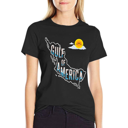 Gulf of United States of America Est 2025 USA American Flag Quick-drying T-Shirt