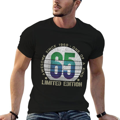 65 Year Old Gifts Vintage 1960 Limited Edition 65th Birthday  Polyester Blend T-Shirt
