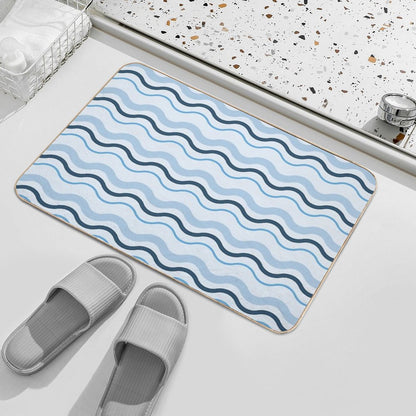 Curved Lines  Multi-Purpose Bath Mat