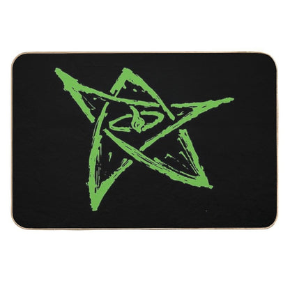 Call of Cthulhu, Elder Sign - Green  Rapid-Drying Bath Mat