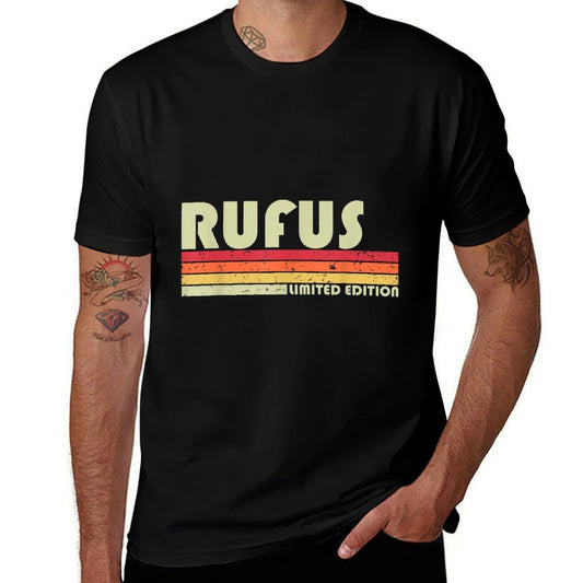 RUFUS Gift Name Personalized Funny Retro Vintage Birthday  Quick-drying T-Shirt