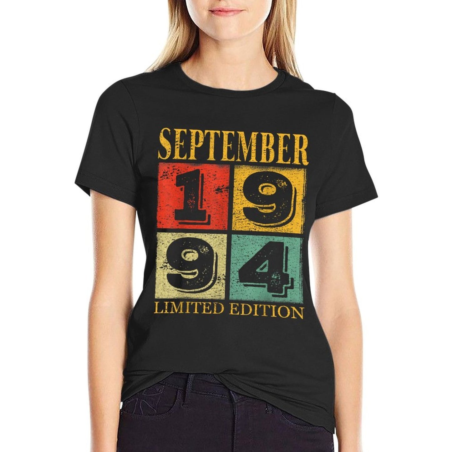 30 Years Old Awesome Since September 1994 30th Birthday  Relaxed-fit T-Shirt