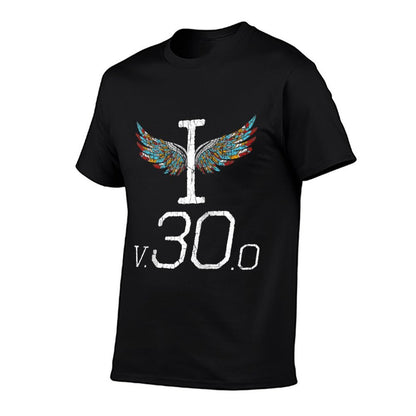Funny 30th Birthday for Men Women Thirty I Version 30 Raglan Baseball  High-quality Stitching T-Shirt