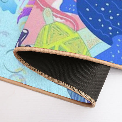 Salt Water Bath Time  High-Traffic Bath Mat