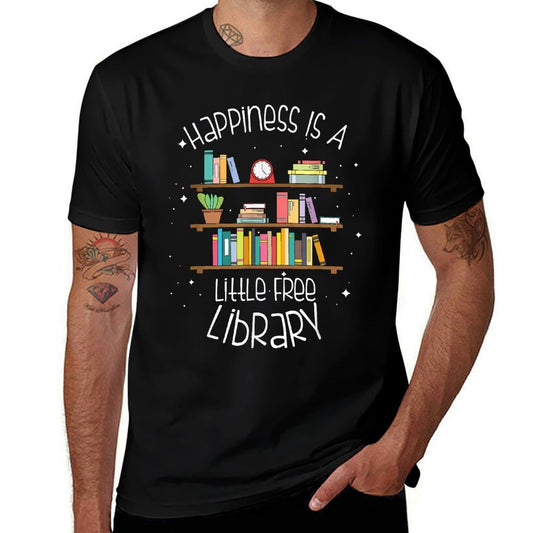 Funny Library Gift For Men Women Cool Little Free Library  Durable T-Shirt