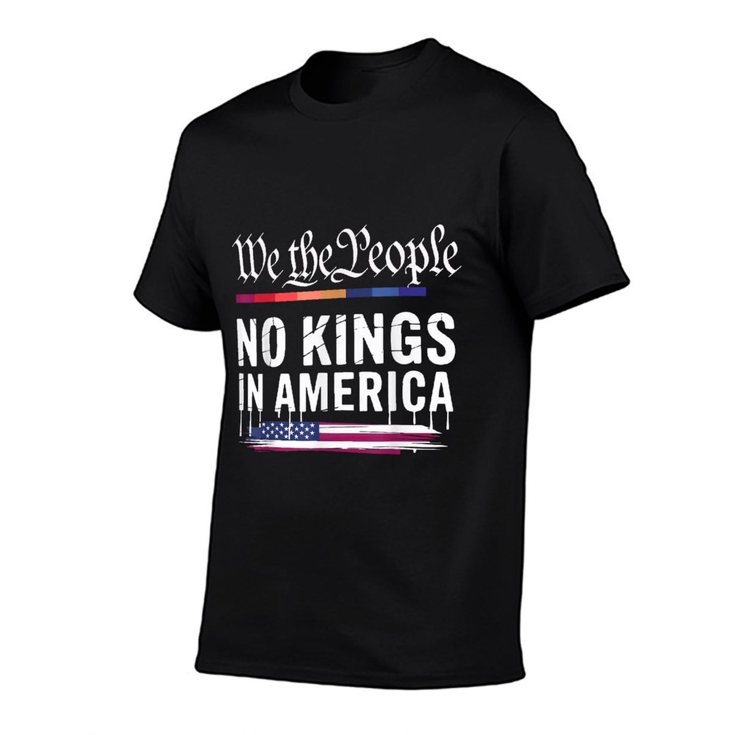 No Kings In America We The People Political Men Women  Vintage-inspired T-Shirt
