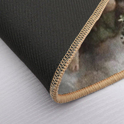 Angel Cherub Renaissance Aesthetic  Rapid-Drying Bath Mat