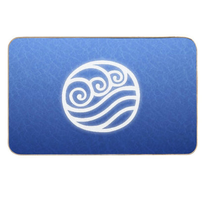 Avatar Water Bending Element Symbol  Eco-Friendly Bath Mat