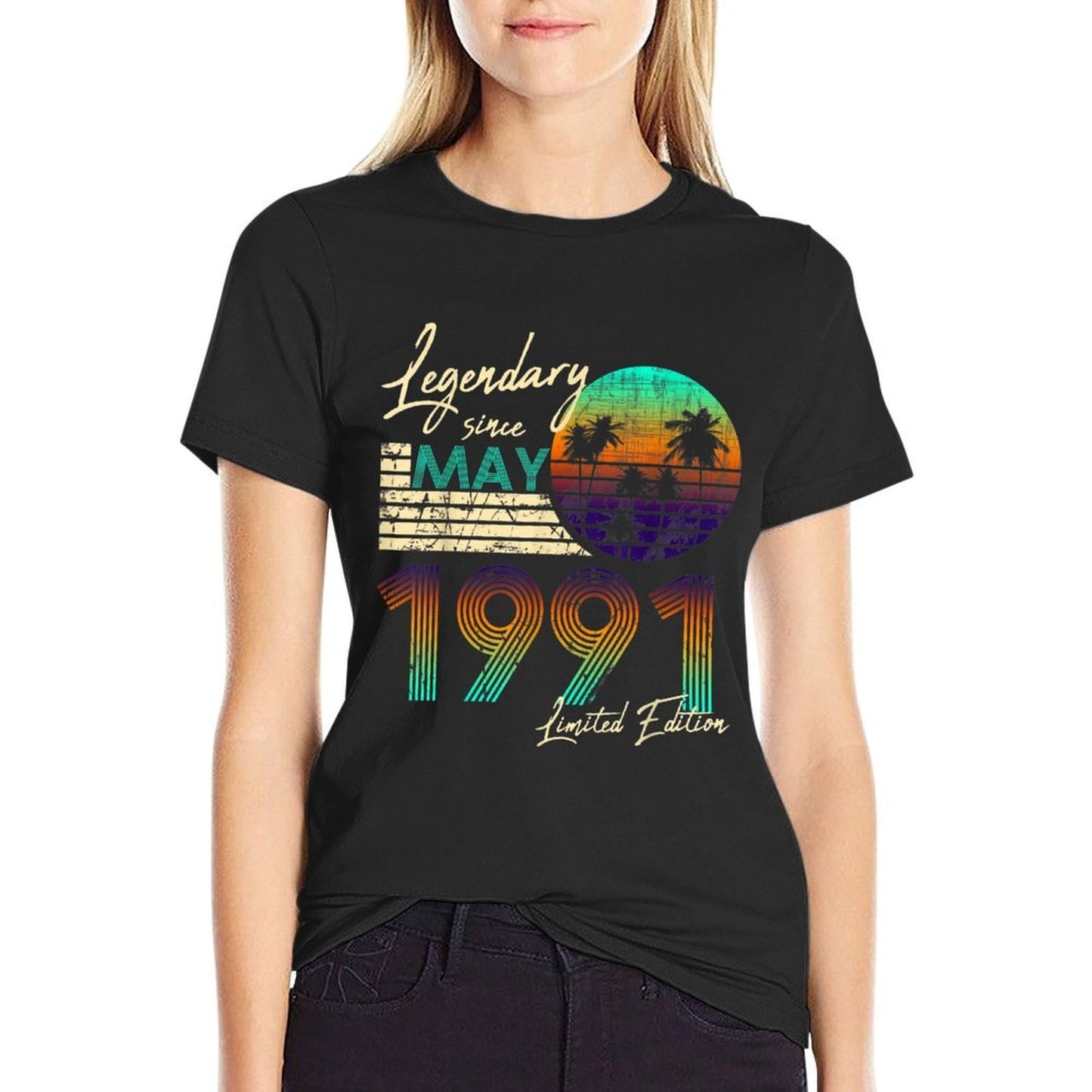 Legendary Since Bday May 1991 Vintage 30Th Birthday  Classic T-Shirt