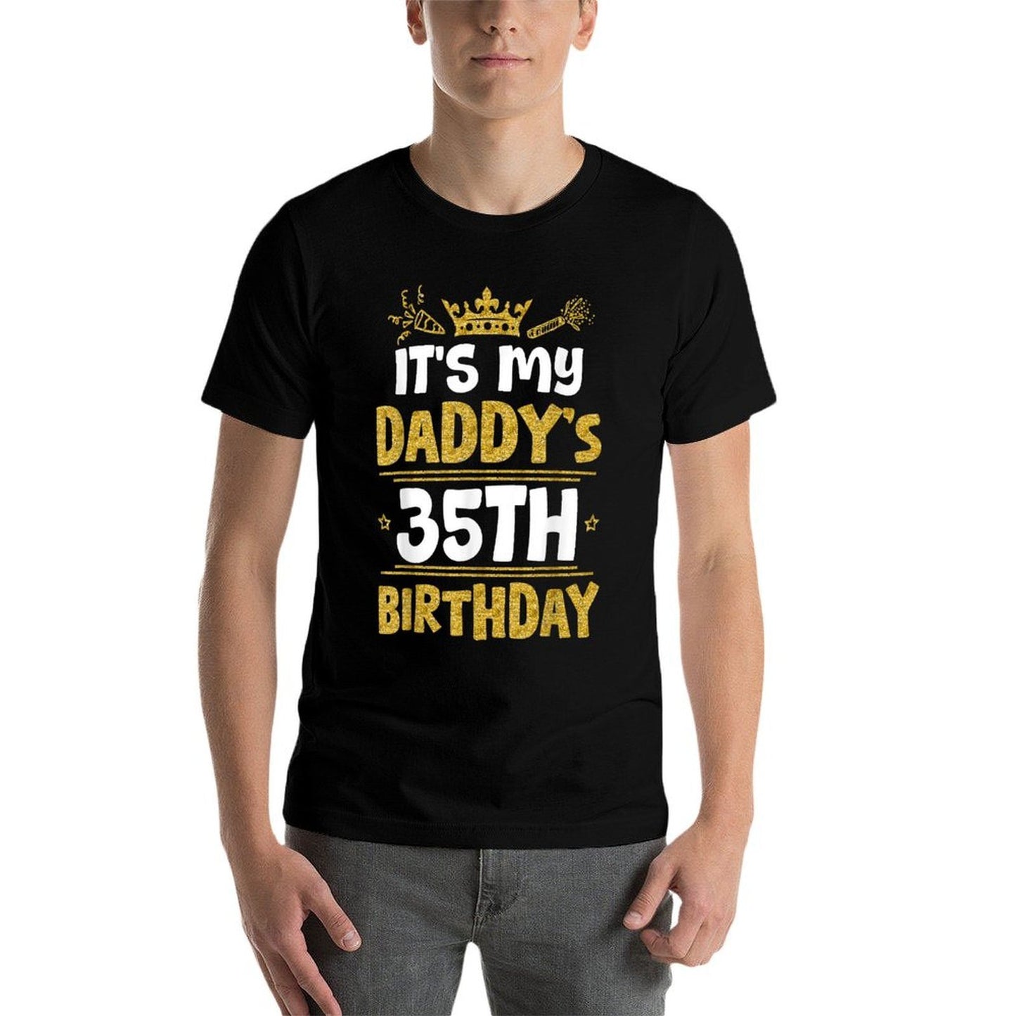 Happy It's My Daddy's 35th Birthday 1990 35 Years Old  Classic T-Shirt