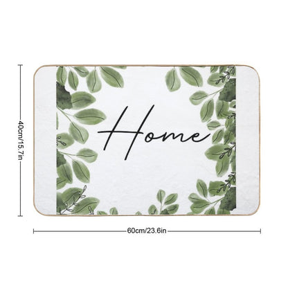 Leaves Durable Bath Mat