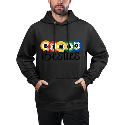 Bingo Besties Bingo Buddy Funny Bingo Easy Care Hoodie