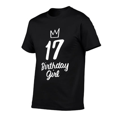 17th Birthday Girl Princessn 17 Years Old 17th Birthday  Soft T-Shirt