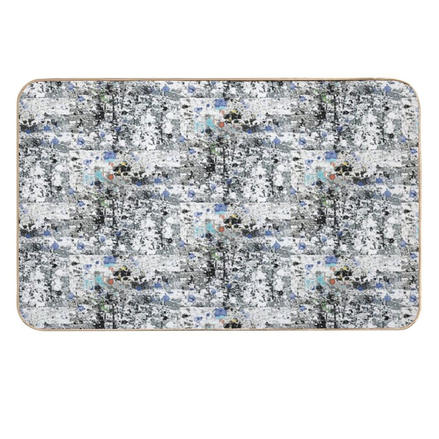 Abstract Confetti  High-Traffic Bath Mat