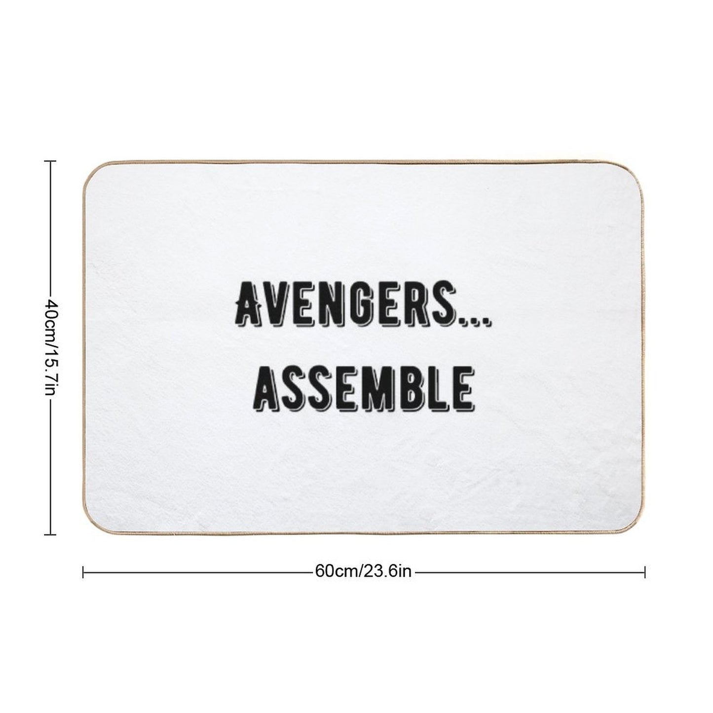 Avengers Assemble  High-Traffic Bath Mat